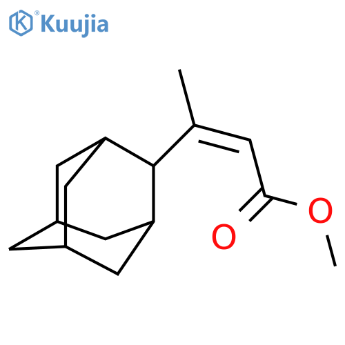 methyl (2Z)-3-(adamantan-2-yl)but-2-enoate structure