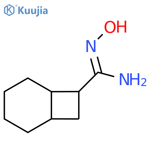 N'-hydroxybicyclo4.2.0octane-7-carboximidamide structure