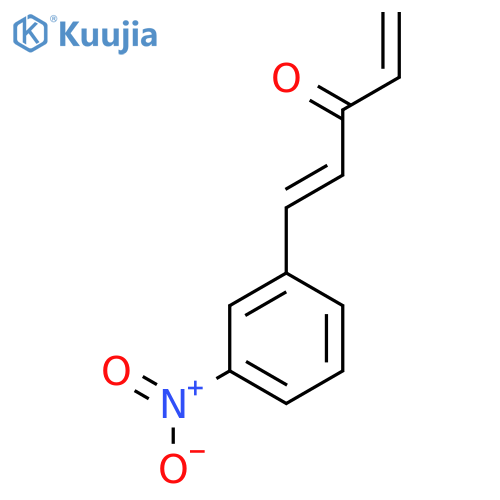 1-(3-Nitrophenyl)penta-1,4-dien-3-one structure