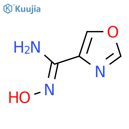 N'-hydroxy-1,3-oxazole-4-carboximidamide structure