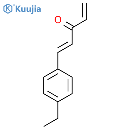 1-(4-Ethylphenyl)penta-1,4-dien-3-one structure