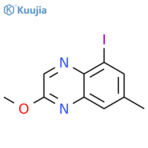 5-iodo-2-methoxy-7-methyl-quinoxaline structure