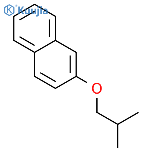 2-Isobutoxynaphthalene structure