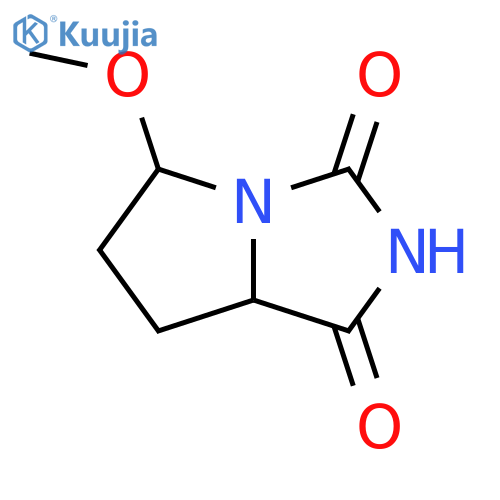 1,2-Pyrrolidinedicarboximide,5-methoxy-(8CI) structure