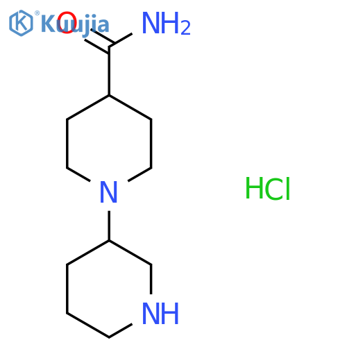 1,3'-Bipiperidine-4-carboxamide hydrochloride structure