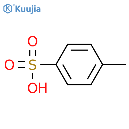 4-methylbenzene-1-sulfonic acid structure