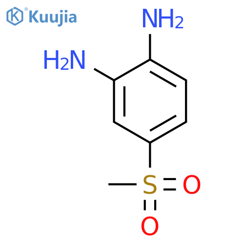 4-Methanesulfonylbenzene-1,2-diamine structure
