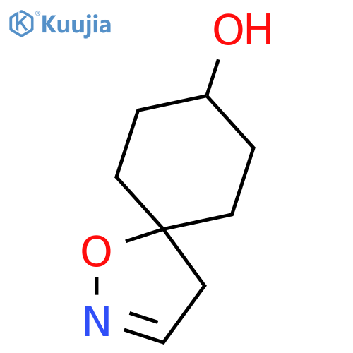1-Oxa-2-azaspiro[4.5]dec-2-en-8-ol; (cis)-form structure