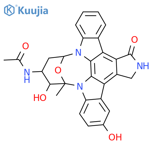 Staurosporine; 9-Hydroxy, O-de-Me, 4'-N-de-Me, 4'-N-Ac structure