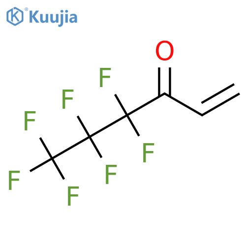 4,4,5,5,6,6,6-heptafluorohex-1-en-3-one structure