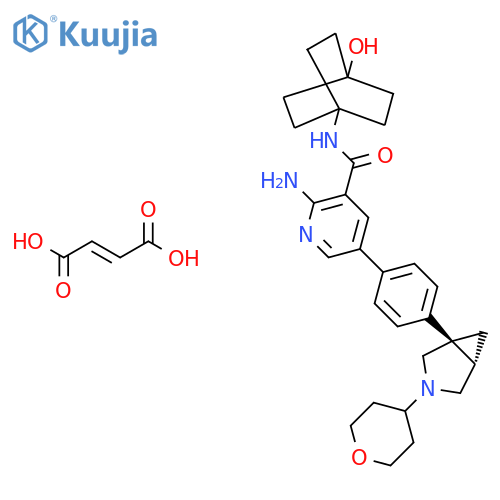 Zilurgisertib Fumarate structure