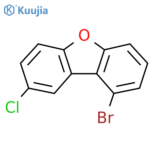 1-Bromo-8-chlorodibenzo[b,d]furan structure