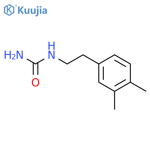 1-[2-(3,4-dimethylphenyl)ethyl]urea structure