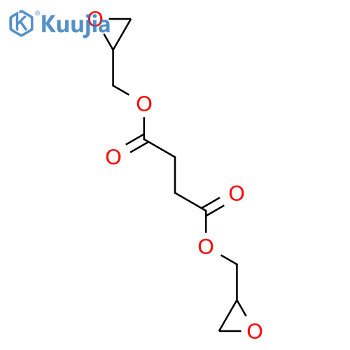 Butanedioic acid, bis(oxiranylmethyl) ester structure