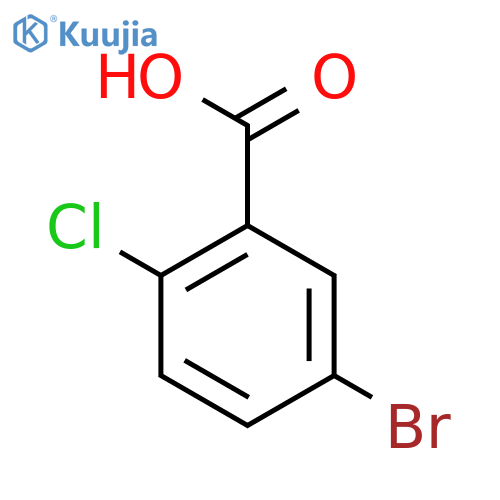 5-bromo-2-chloro-benzoic acid structure