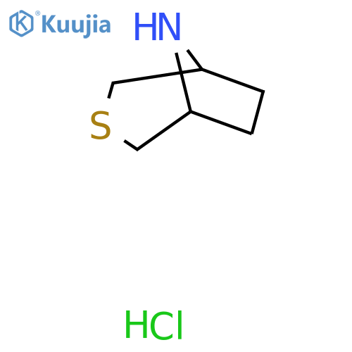 3-Thia-8-azabicyclo[3.2.1]octane hydrochloride structure