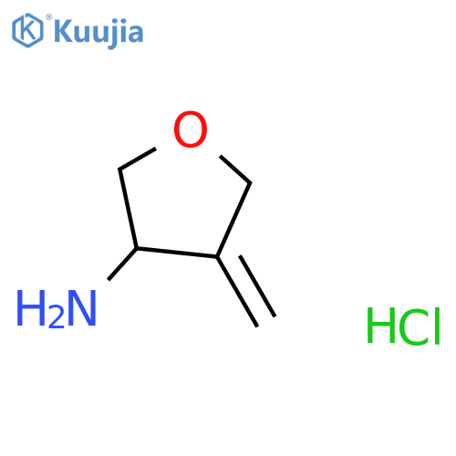 4-methylideneoxolan-3-amine hydrochloride structure