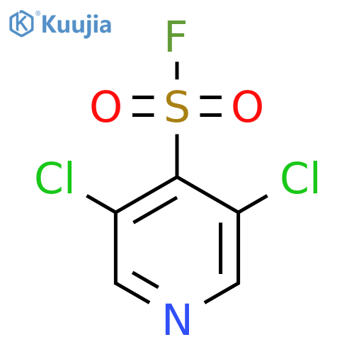 3,5-Dichloropyridine-4-sulfonyl fluoride structure