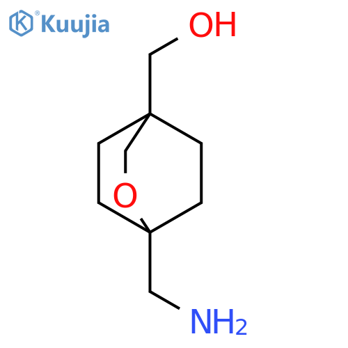 [1-(aminomethyl)-2-oxabicyclo[2.2.2]octan-4-yl]methanol structure