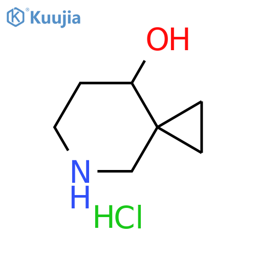 5-azaspiro2.5octan-8-ol hydrochloride structure