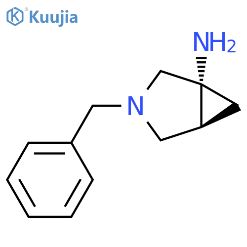 rac-(1R,5S)-3-benzyl-3-azabicyclo3.1.0hexan-1-amine structure