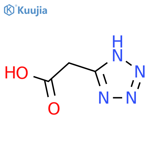 2-(1H-1,2,3,4-tetrazol-5-yl)acetic acid structure