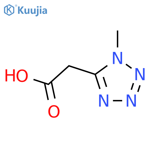 2-(1-methyl-1H-1,2,3,4-tetrazol-5-yl)acetic acid structure