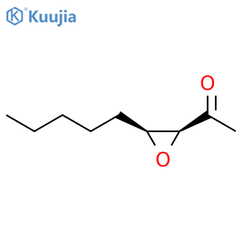 Ethanone,1-[(2S,3S)-3-pentyl-2-oxiranyl]- structure