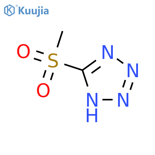 5-Methylsulfonyltetrazole structure