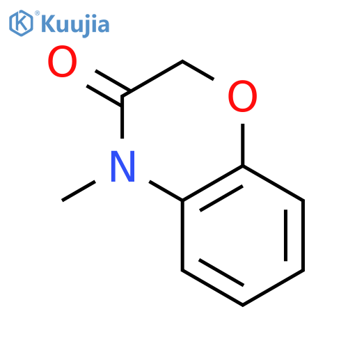 4-methyl-3,4-dihydro-2H-1,4-benzoxazin-3-one structure