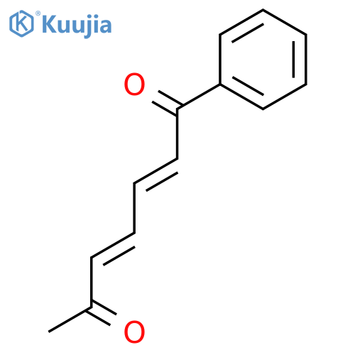 1-Phenylhepta-2,4-diene-1,6-dione structure