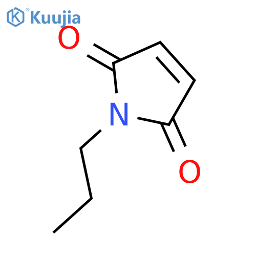 1-propyl-2,5-dihydro-1H-pyrrole-2,5-dione structure