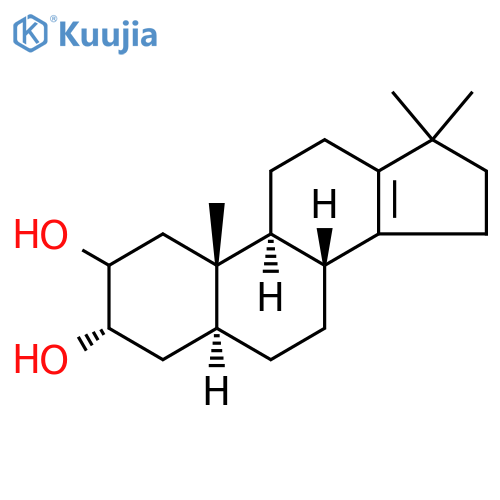 n8-Nor-17,17-dimethyl-5a-androst-13-en-2,3a-diol structure
