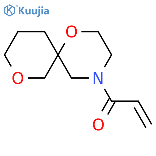 1-(1,8-Dioxa-4-azaspiro[5.5]undec-4-yl)-2-propen-1-one structure
