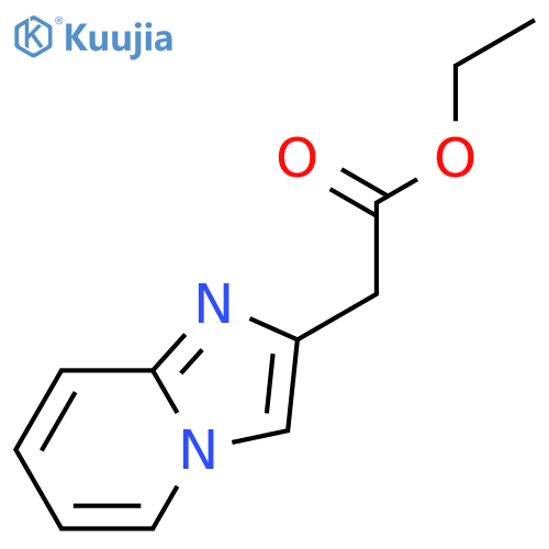 ethyl 2-{imidazo[1,2-a]pyridin-2-yl}acetate structure