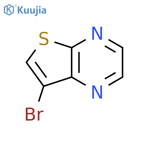 7-Bromothieno[2,3-b]pyrazine structure