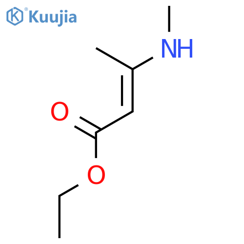 2-Butenoic acid, 3-(methylamino)-, ethyl ester, (2Z)- structure
