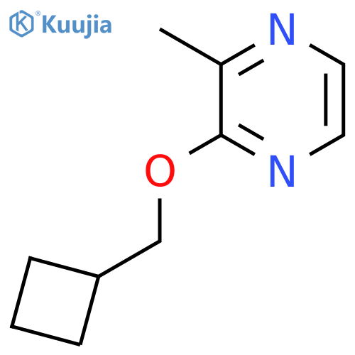 2-(Cyclobutylmethoxy)-3-methylpyrazine structure
