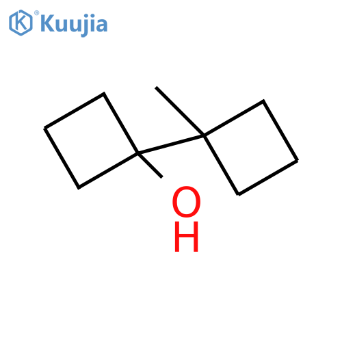 [1,1'-Bicyclobutyl]-1-ol, 1'-methyl- structure