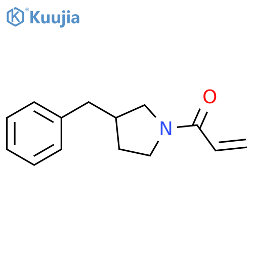 1-[3-(Phenylmethyl)-1-pyrrolidinyl]-2-propen-1-one structure
