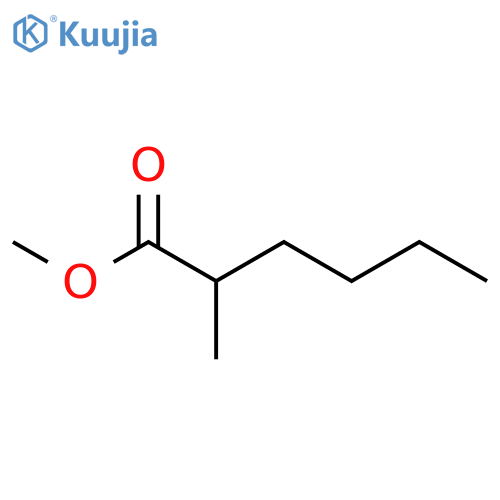 Hexanoic acid,2-methyl-, methyl ester structure