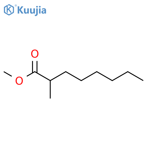 Octanoic acid,2-methyl-, methyl ester structure