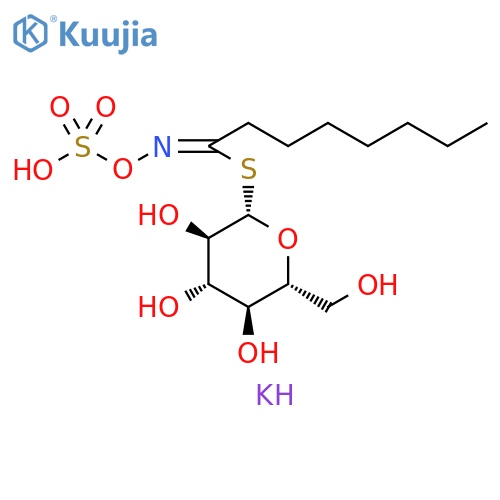 n-Heptyl β-Glucosinolate Potassium Salt structure