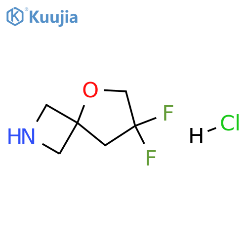 7,7-difluoro-5-oxa-2-azaspiro[3.4]octane hydrochloride structure