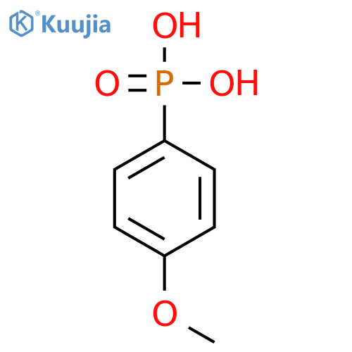 4-Methoxyphenylphosphonic acid structure