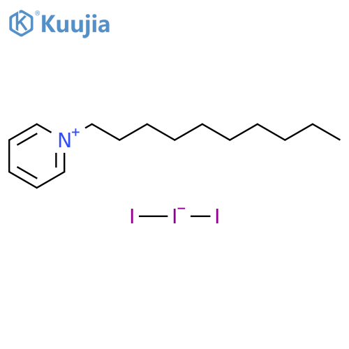 1-decylpyridinium iodide (1:1) structure