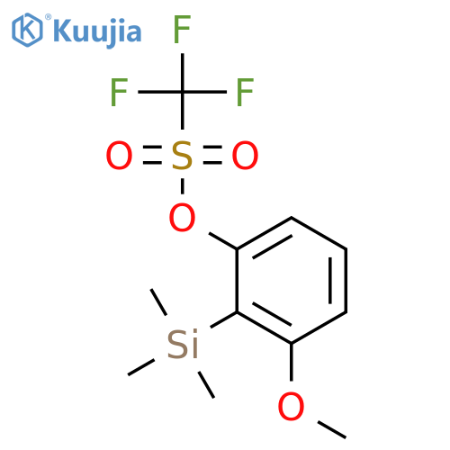 3-Methoxy-2-(trimethylsilyl)phenyl Trifluoromethanesulfonate structure