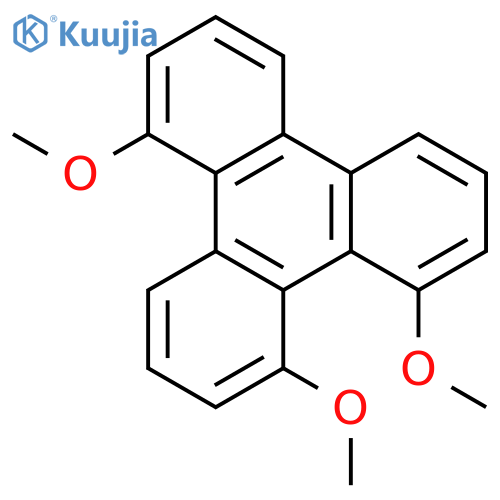 Triphenylene, 1,5,12-trimethoxy- structure