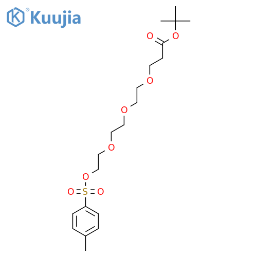 Tos-PEG4-t-butyl ester structure