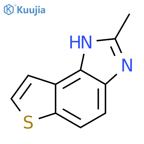 1H-Thieno[3,2-e]benzimidazole,2-methyl- structure